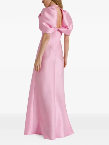 Rochie maxi Alberta Ferretti roz