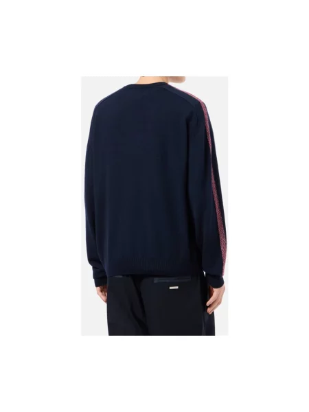 Sweter Iceberg wełniany niebieski