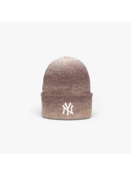 Καπέλο New Era Knit Medium MLB Ombre Beanie New York Yankees Dusty Apricot/ Stone Universal