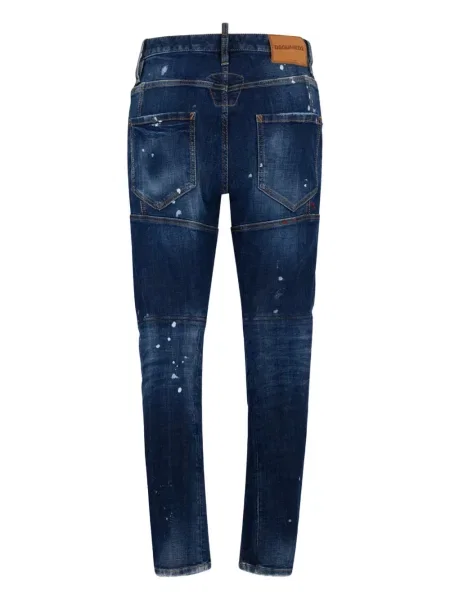 Blugi Dsquared2 biker albastru