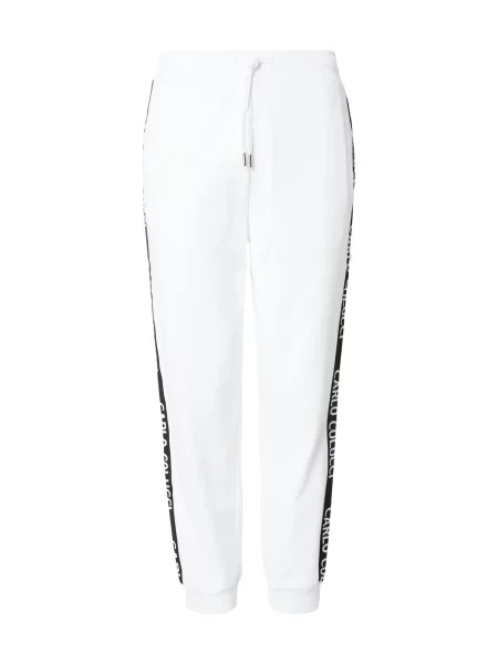 Carlo Colucci Pantaloni negru alb