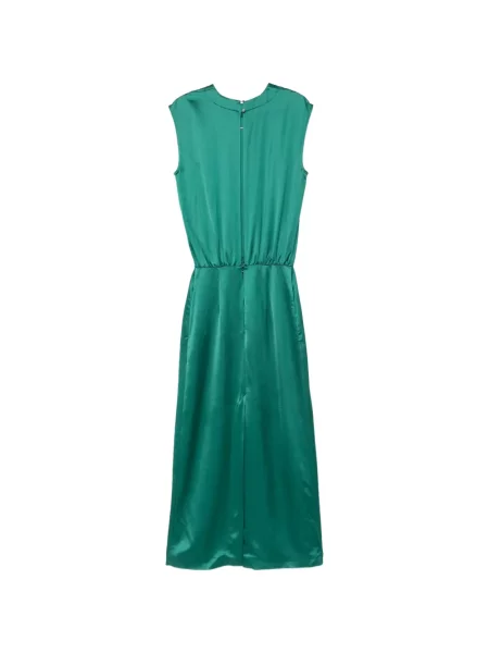Rochie Ami Paris fără mâneci verde