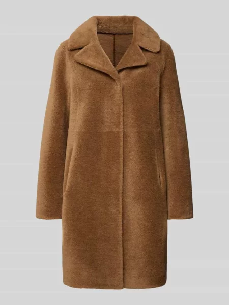 Płaszcz o kroju regular fit z czystej wełny model ‘VENUS’ Oakwood