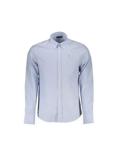 Długa koszula North Sails w paski niebieska