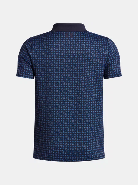 Tricou polo copii Under Armour albastru
