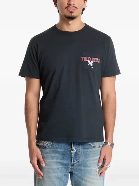 Tricou Twojeys cu imagine negru