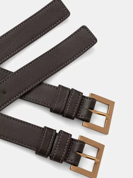 Шкіряний Marciano Guess коричневий