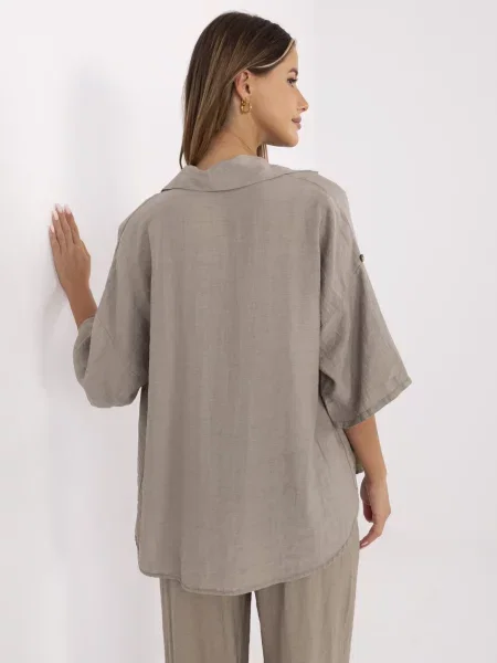 Cămașă Italy Moda bej
