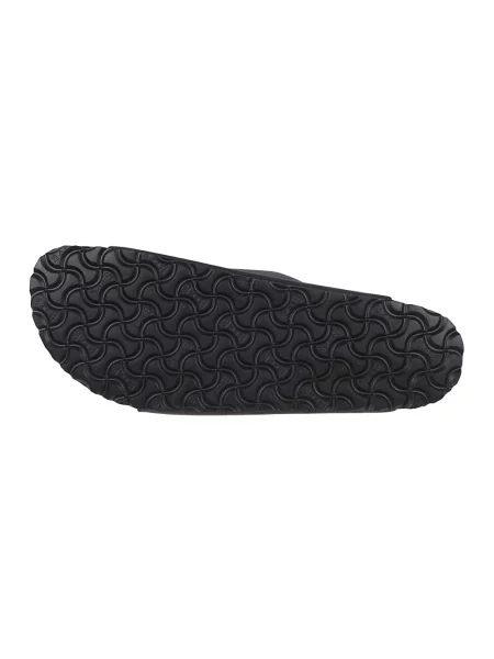 Klapki Birkenstock zamszowe czarne