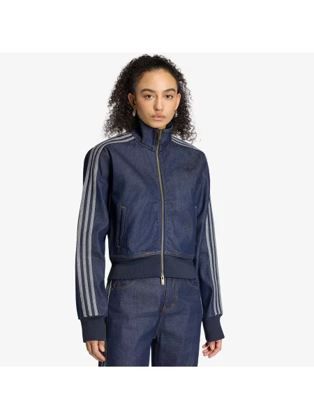 Jachetă adidas Firebird Denim Tracktop Indigo Denim M