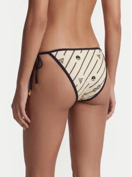 Guess Spodnji del bikini Kremna