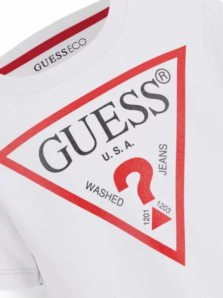Koszulka dziecięca Guess biała