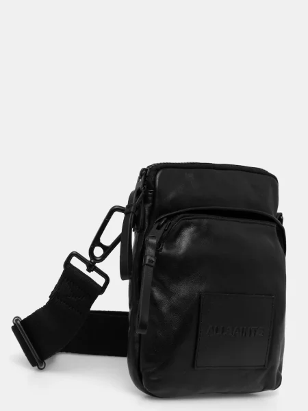 Кожаная сумка Allsaints