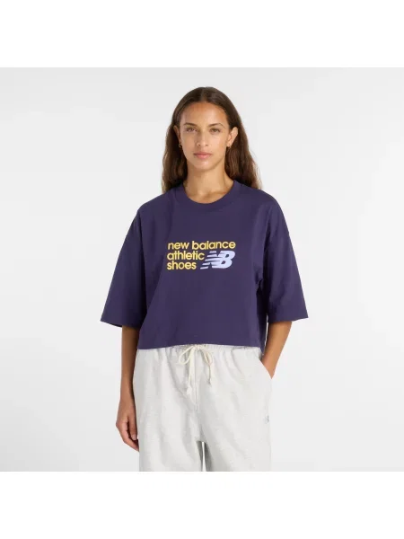 Koszulka New Balance – fioletowa