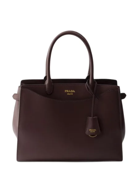 Geantă Prada din piele maro