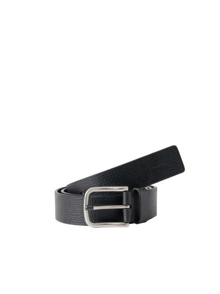 Calvin Klein remen za muškarce kožni crna