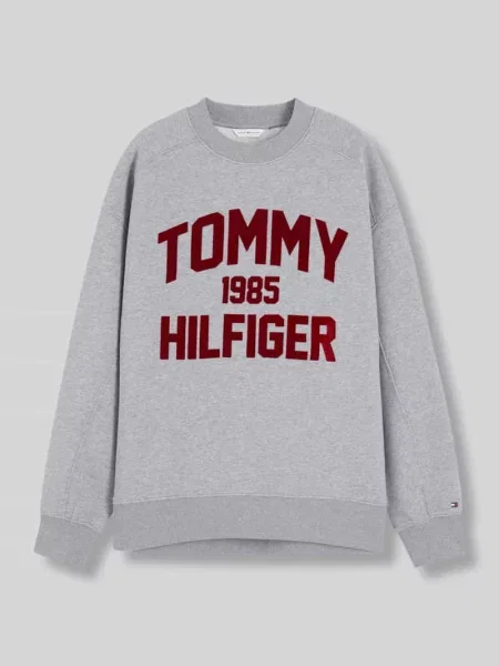 Sweter o kroju relaxed fit z mieszanki bawełny Tommy Hilfiger