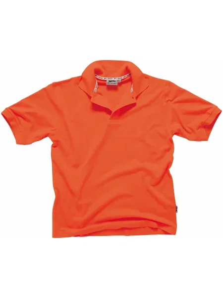 Polo majica Slazenger s kratkimi rokavi oranžna