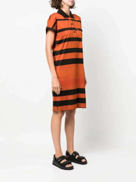 Oblekové šaty Pierre Cardin Pre-owned oranžové