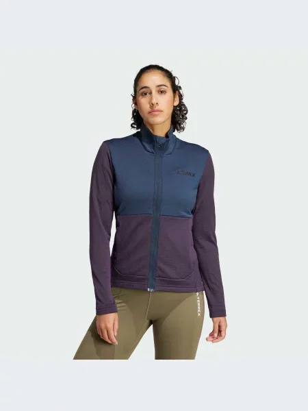 Кофта спортивна adidas фліс фіолетовий