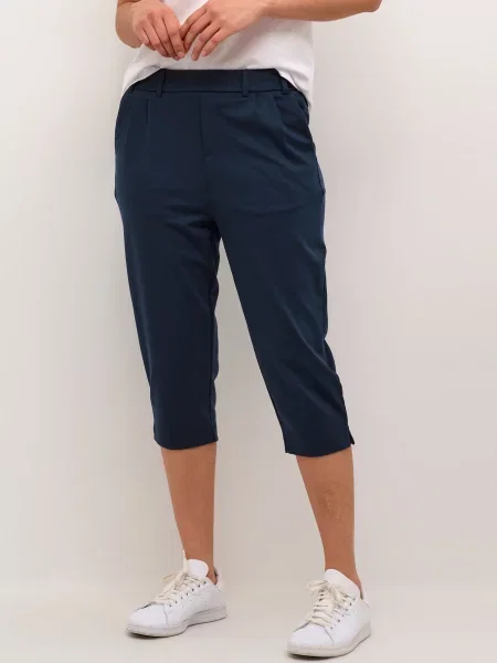 Kaffe Pantaloni Jenny marin albastru