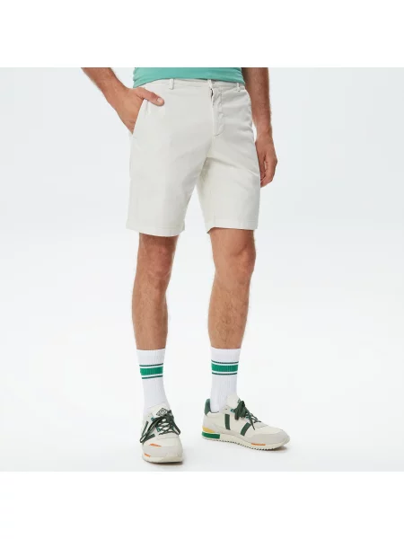 Lacoste Bermudy Lacoste beżowe