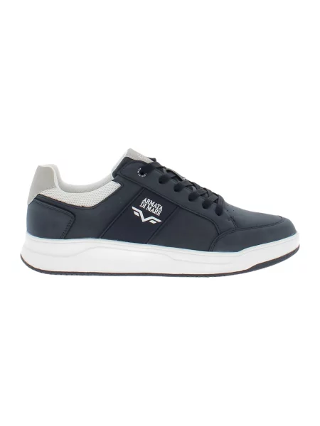 Sneakersy Armata Di Mare skórzane niebieskie