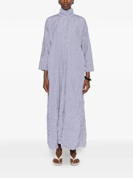 Sukienka maxi Daniela Gregis w paski niebieska