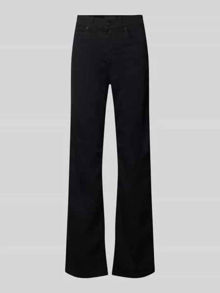Jeansy o kroju regular fit z 5 model ‘LARA’ Angels czarne