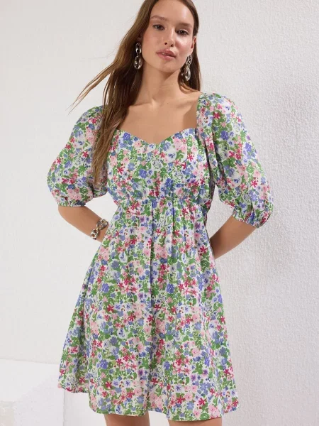 Sukienka mini Trendyol szara