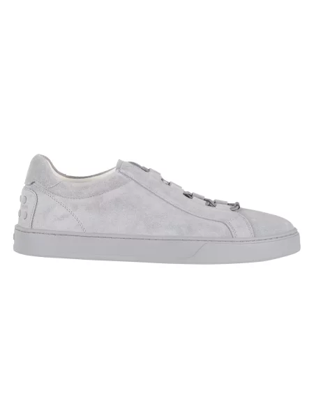 Sneakersy Tod's skórzane szare
