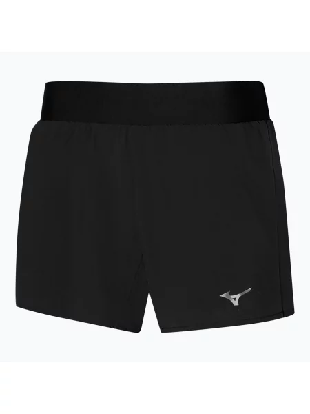 Pantaloni scurți de alergare pentru femei Mizuno Alpha black negru