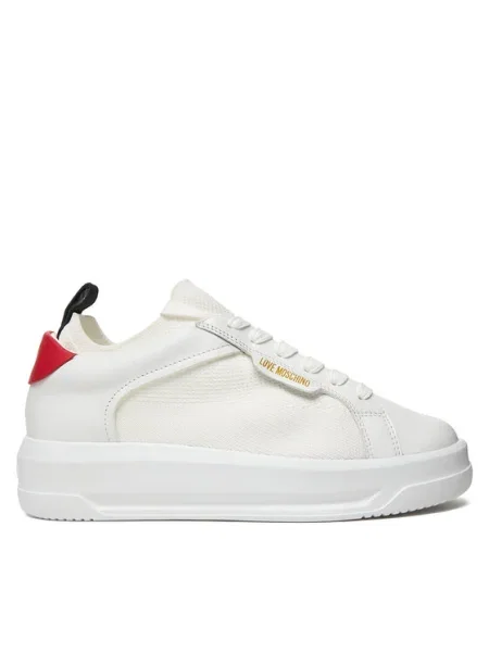 Love Moschino sneakers alb