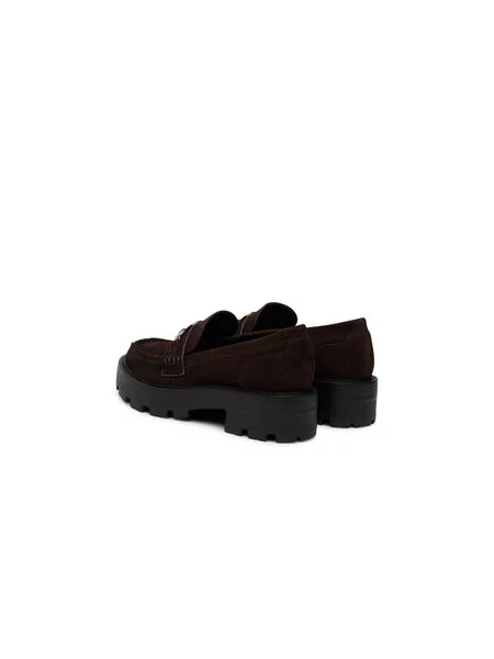 Loafers Guess Tmavo hnedá