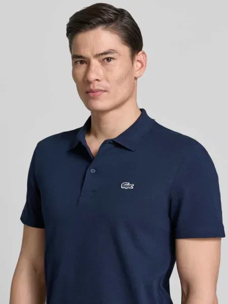 Lacoste Koszulki Mężczyzna Niebieski L Niebieskie Koszulki Polo i Pola granatowa