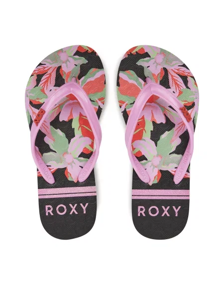 Šlepetės per pirštą Roxy rožinė