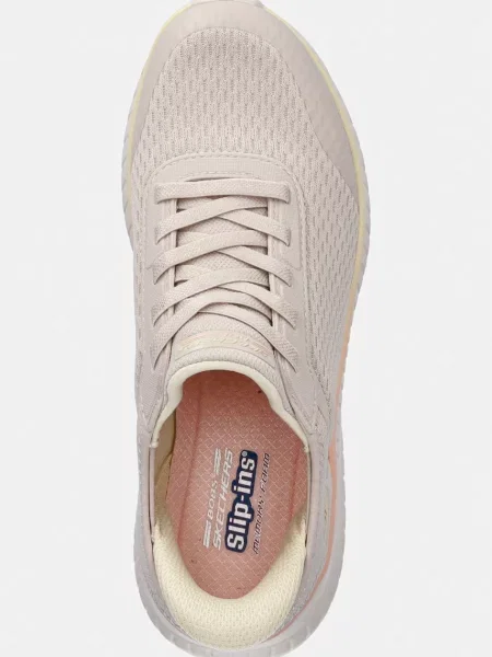 Félcipő Skechers bézs