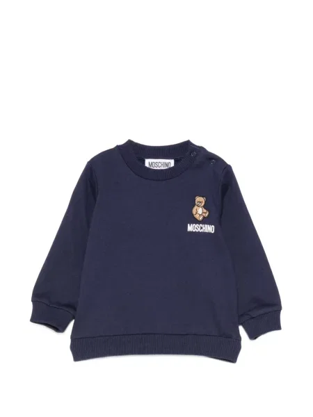 Bluza dziecięca Moschino niebieska