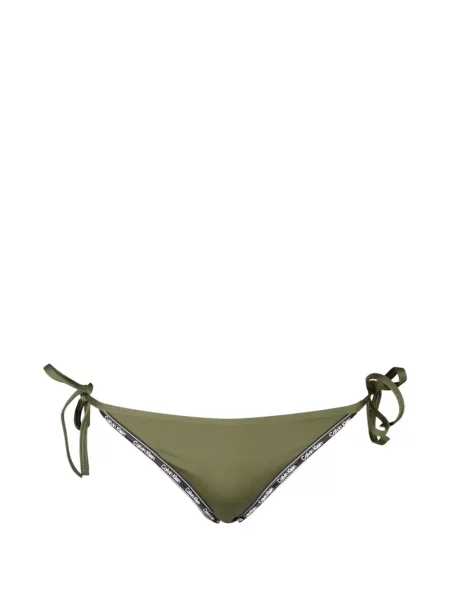 Bikini Calvin Klein cu imagine cu legături verde