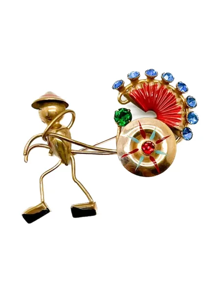 Brosa Jennifer Gibson Jewellery auriu