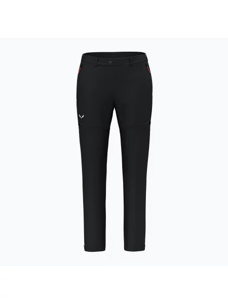 Spodnie trekkingowe Salewa Puez Talvena Dst black out czarne