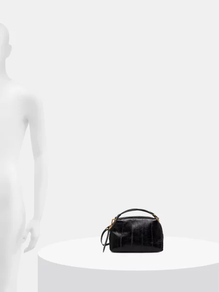 Gianni Chiarini keresztpántos táska női bőr ALIFA fekete