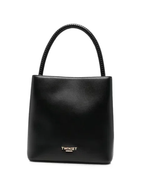 Top Twinset cu autograf negru