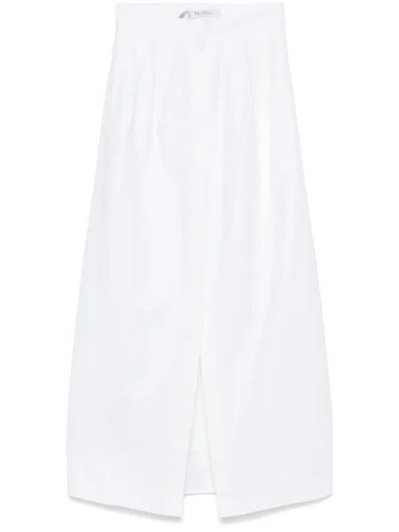 Fusta maxi Max Mara alb