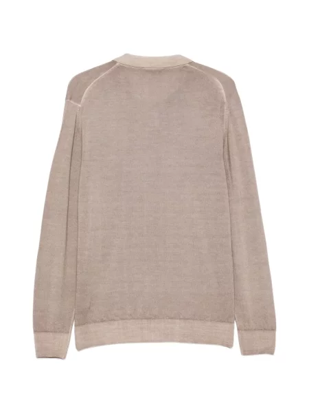 Gulerat tricou polo Piacenza Cashmere din cașmir