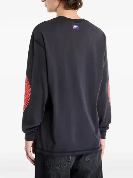 Tricou Jordan lung negru
