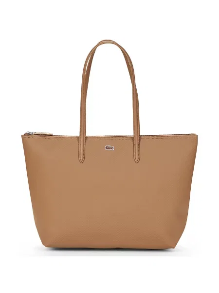 Shopper kabelka Lacoste béžová