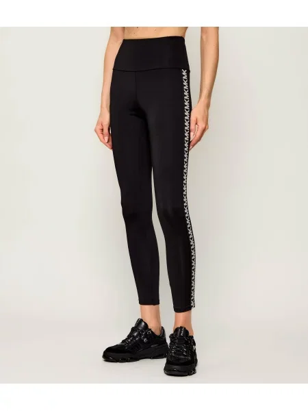 Pantaloni Michael Michael Kors skinny fit negru