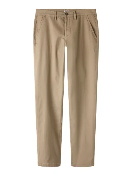 TWO SOON Pantaloni eleganți cămilă maro