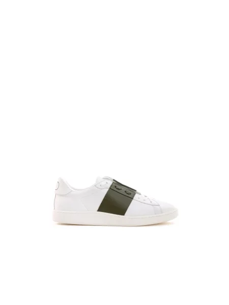 Sneakersy Valentino Open skórzane białe